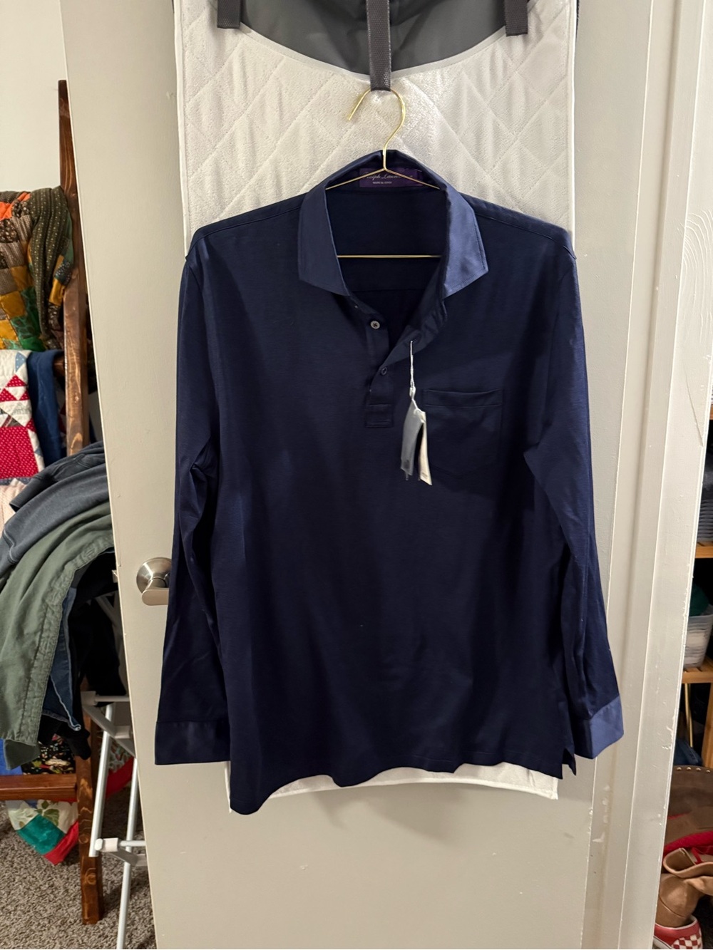 Ralph Lauren Heathered Jersey Polo Shirt